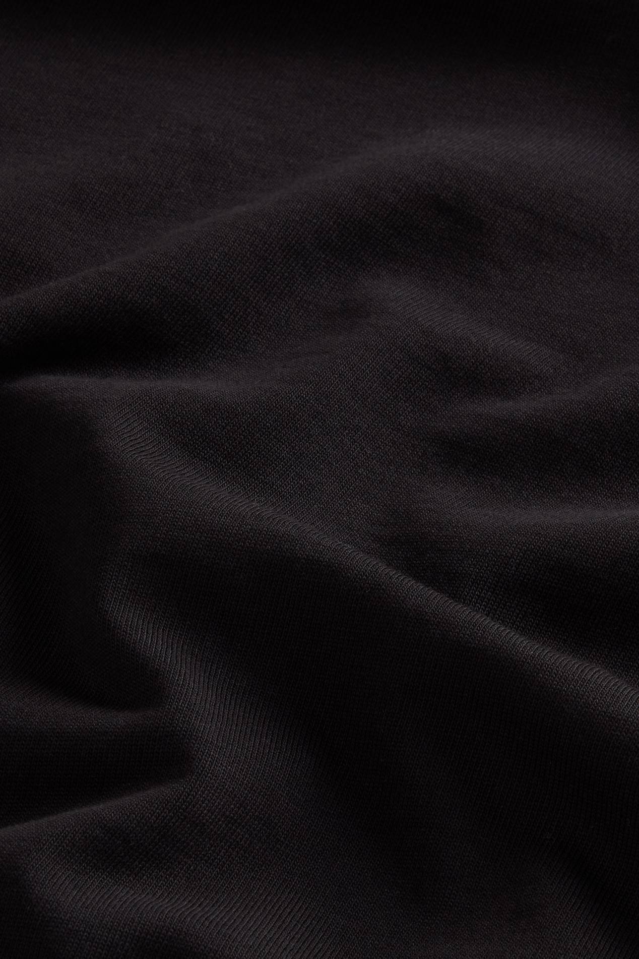HEAVY JERSEY GRAPHIC T-SHIRT Black photo 6 | Woolrich