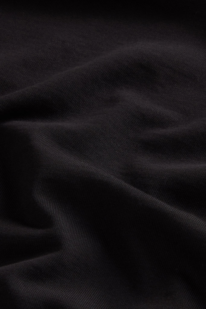 HEAVY JERSEY GRAPHIC T-SHIRT Black photo 6 | Woolrich