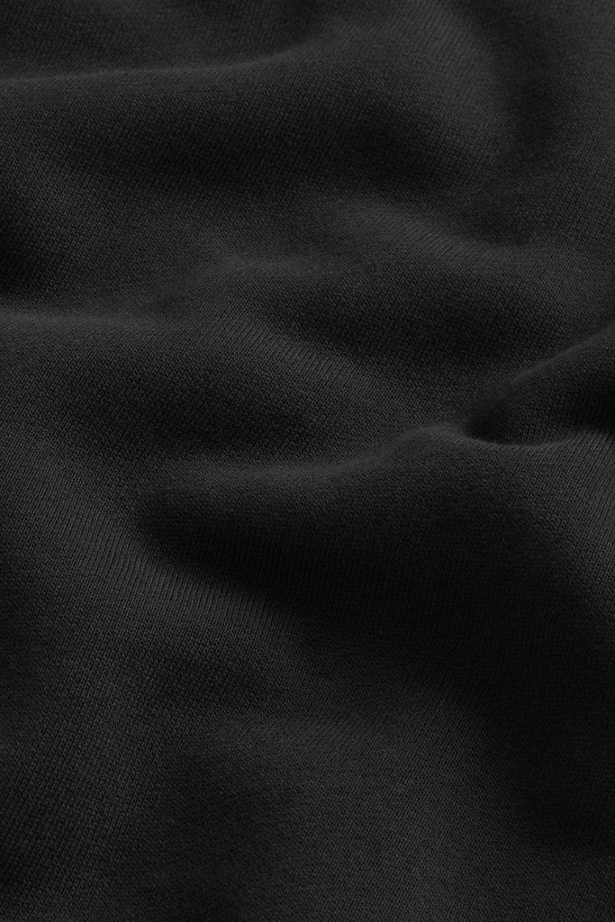 Crewneck Sweatshirt in Pure Cotton Black photo 7 | Woolrich
