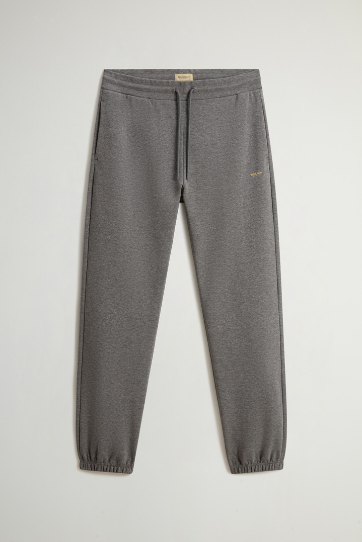 Pants in Cotton-Blend Interlock Gray photo 3 | Woolrich