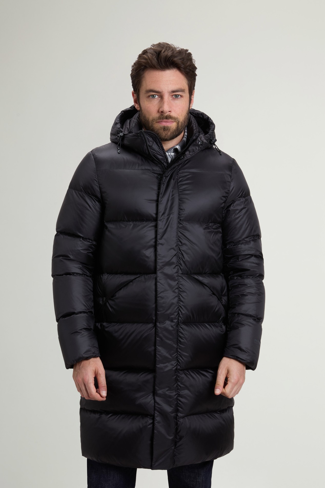 PERTEX LONG PUFFER Black photo 1 | Woolrich