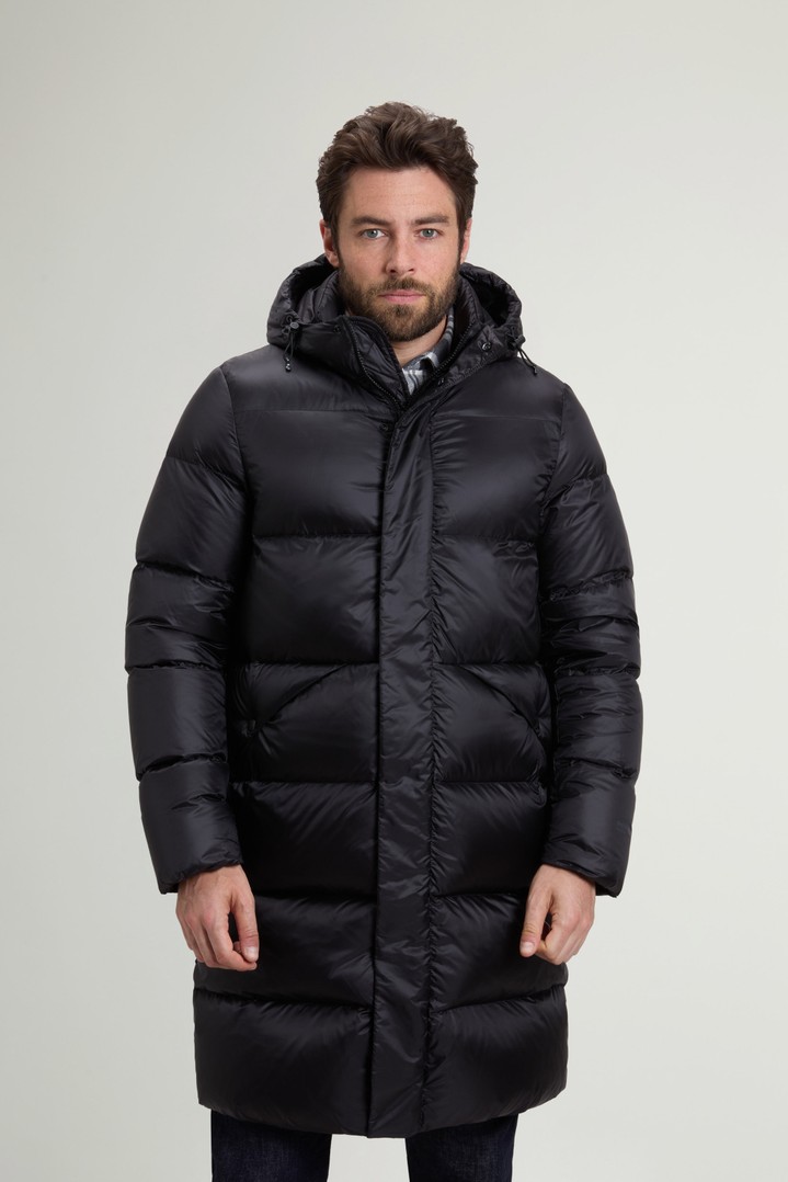 PERTEX LONG PUFFER Black photo 1 | Woolrich