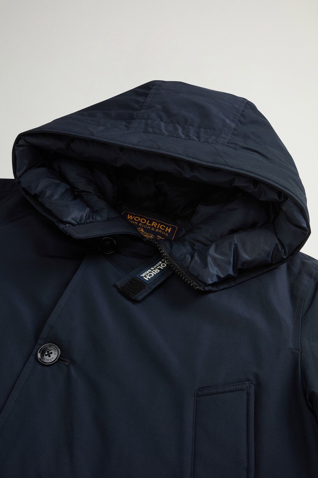 Arctic Anorak en Ramar Cloth Bleu photo 2 | Woolrich