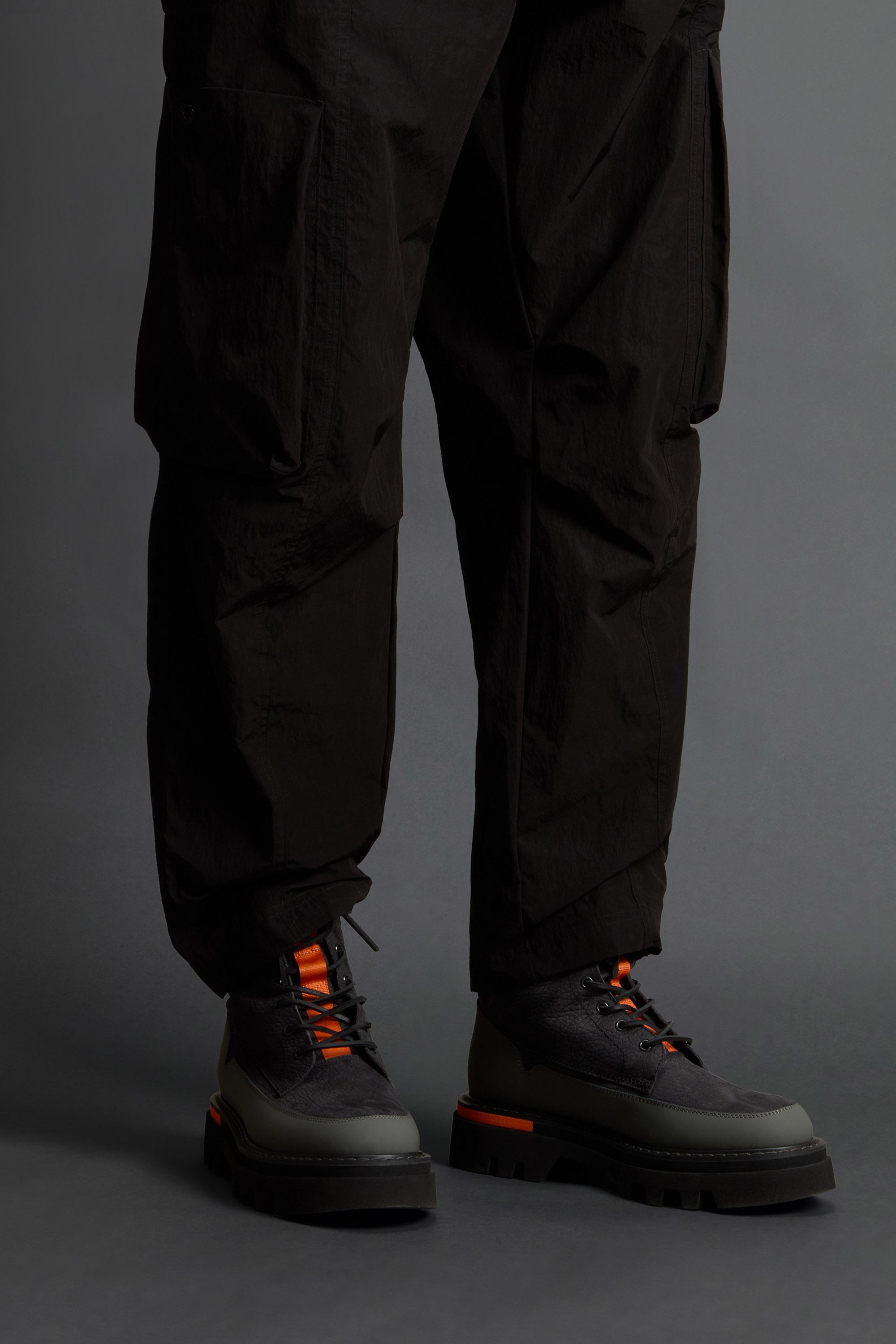Ankle Boots in Tumbled Nubuck Leather by Todd Snyder Black photo 6 | Woolrich