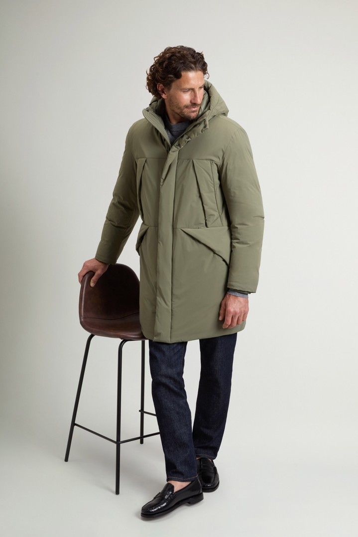 MATT STRETCH TETON PUFFER Green photo 2 | Woolrich