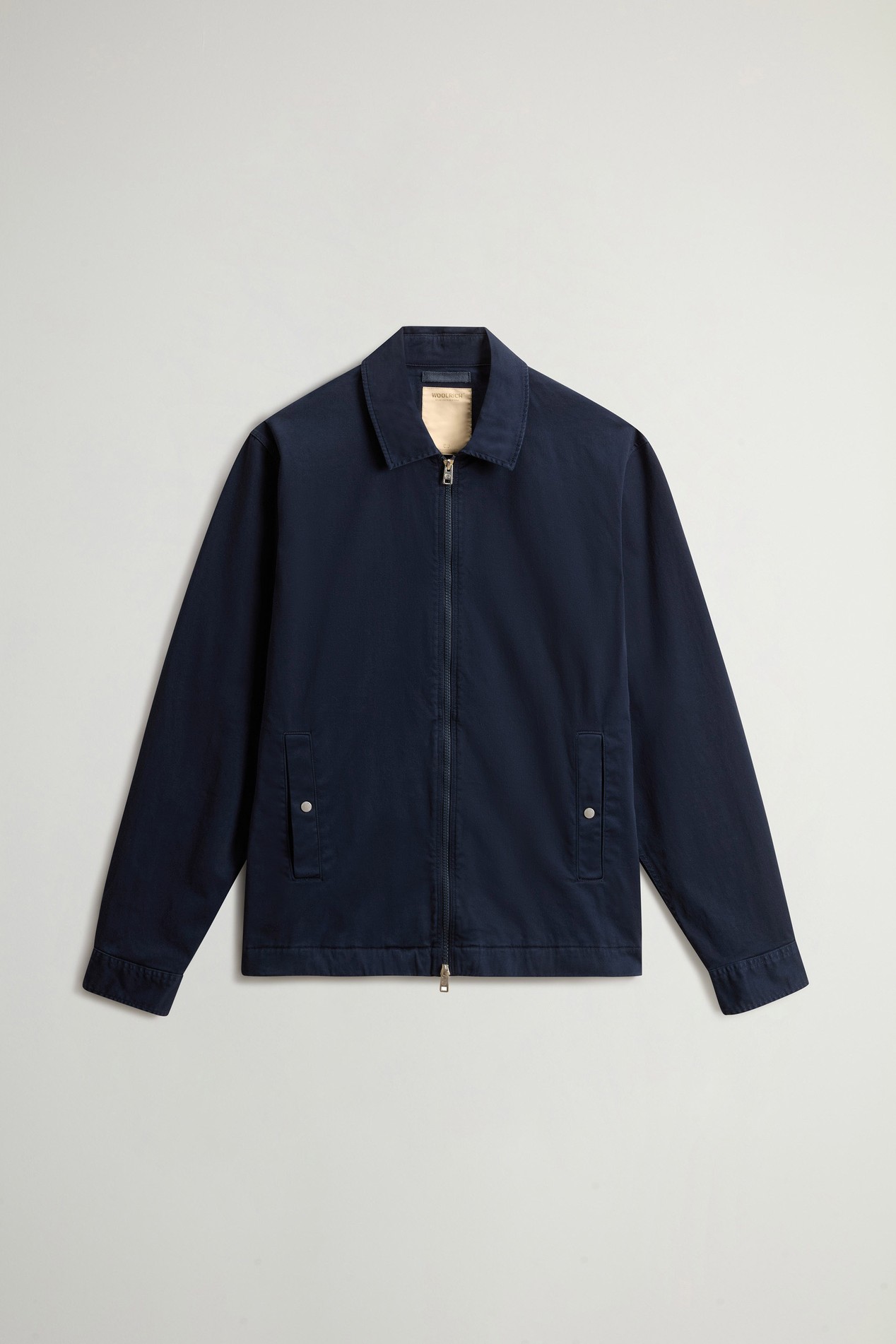 COTTON TWILL TIMBER OVERSHIRT GD Blue photo 5 | Woolrich
