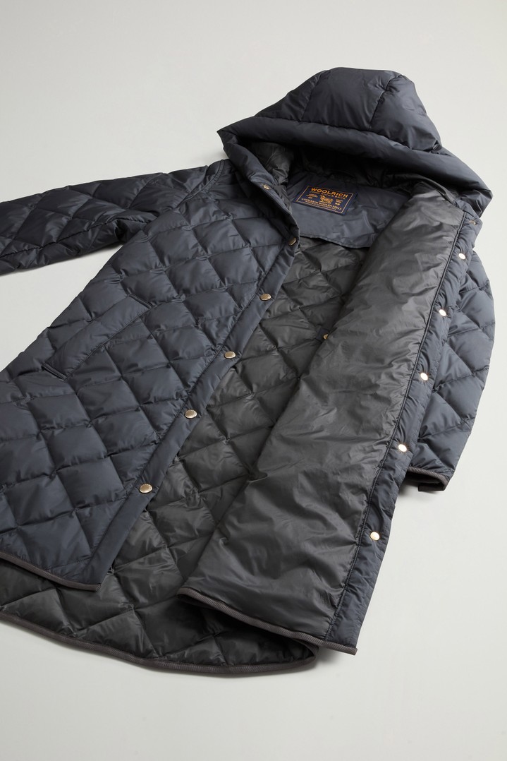 Parka mit Steppung aus Mikrofaser Grau photo 8 | Woolrich
