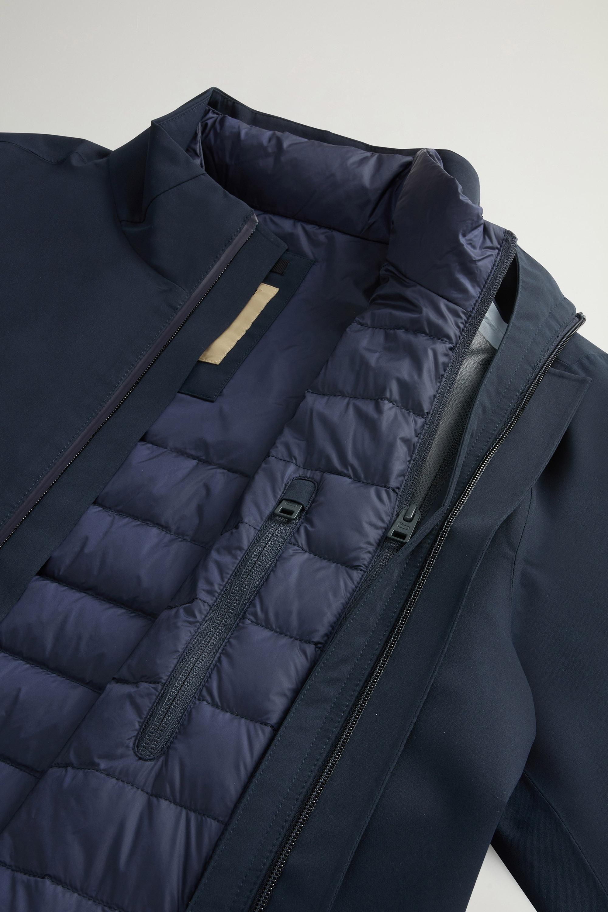 2-in-1-overjas van tweelaagse stof Blauw photo 7 | Woolrich