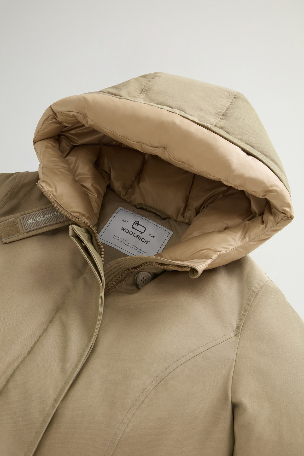Arctic Parka in Ramar Cloth Beige photo 6 | Woolrich