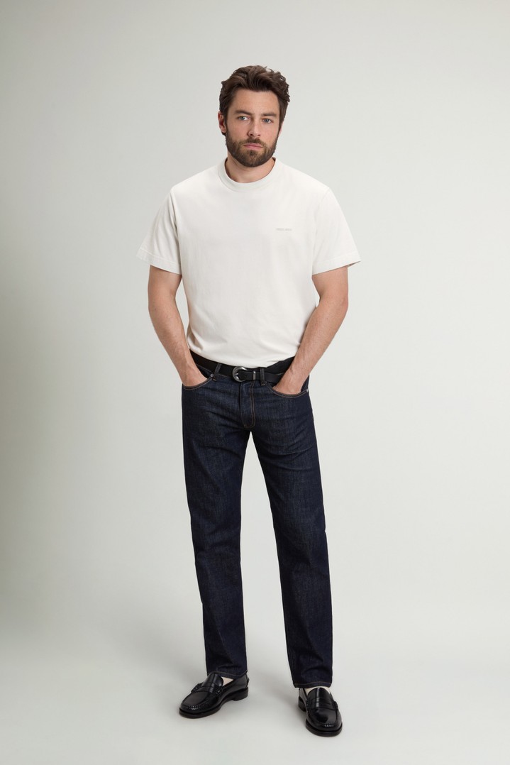T-shirt en pur coton bio Blanc photo 2 | Woolrich