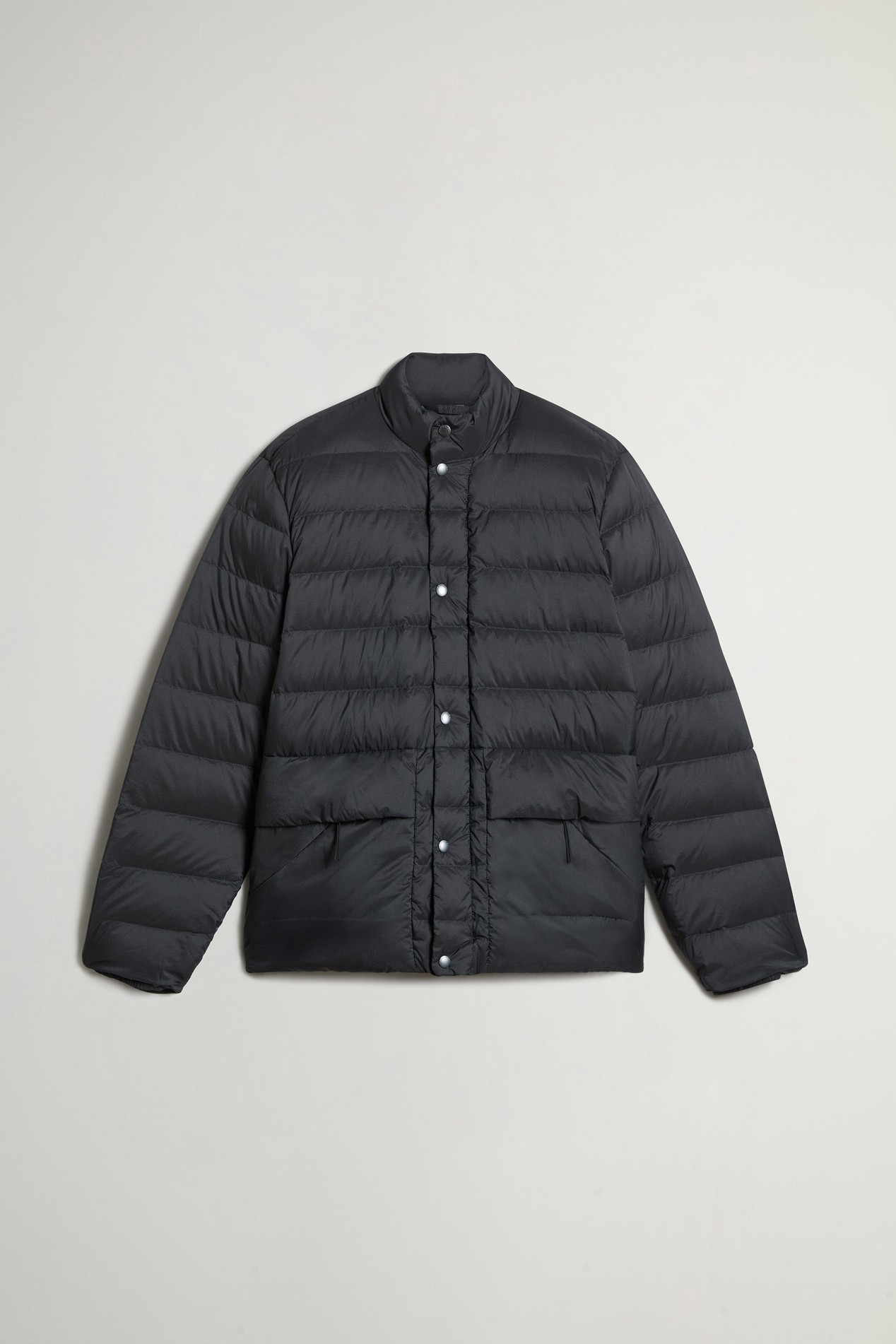 Bering Jacket in Crinkle Nylon Gray photo 1 | Woolrich