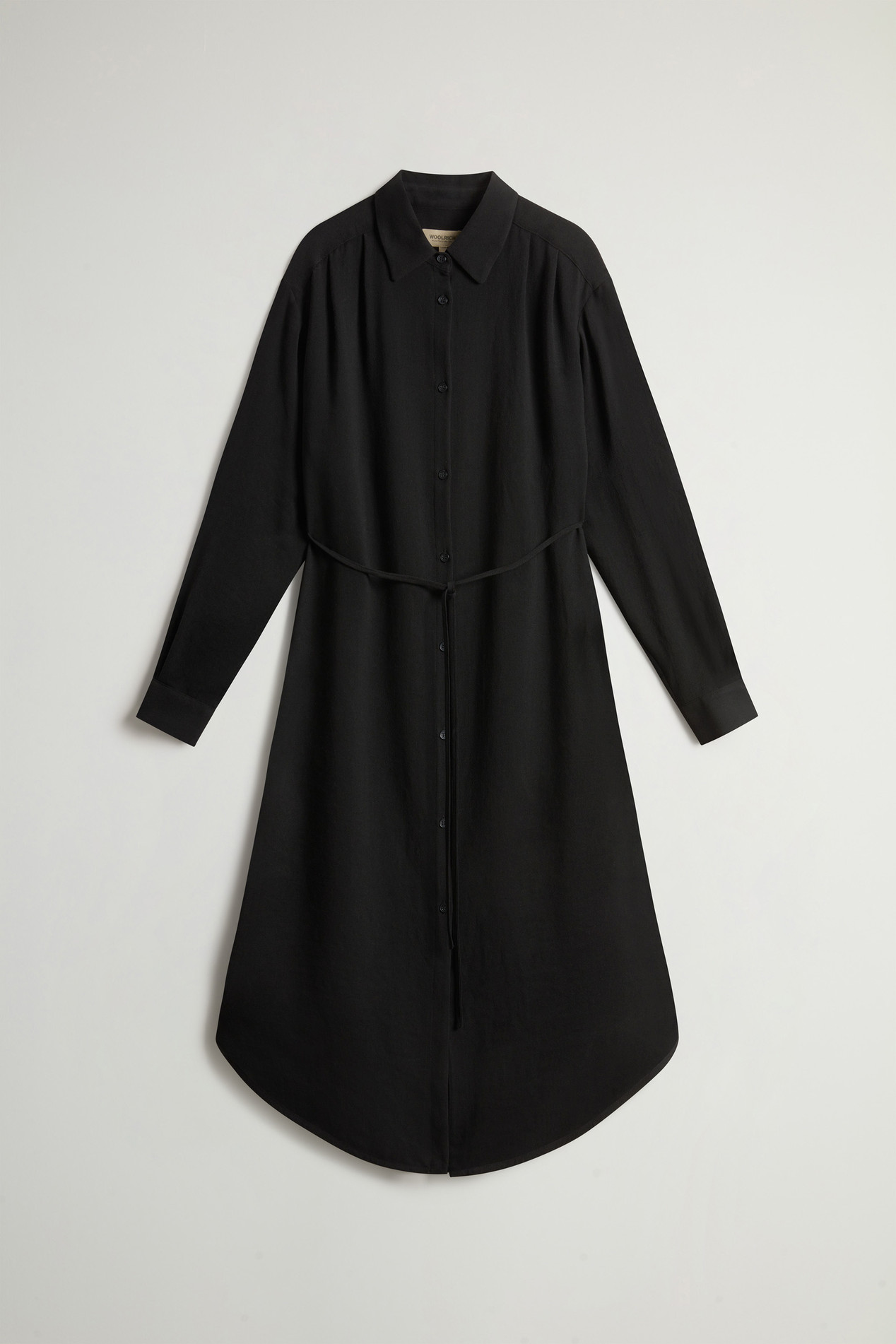 Dress in Italian Brushed Fabric Black photo 5 | Woolrich