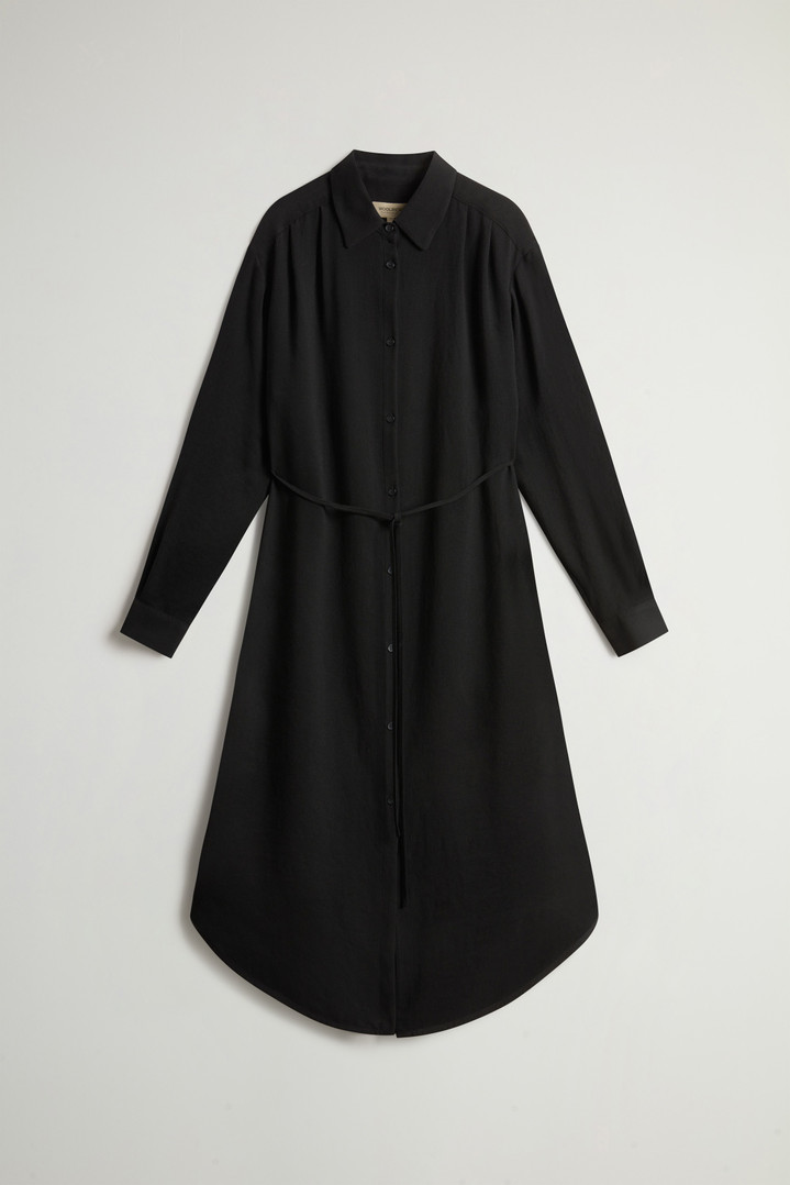 Dress in Italian Brushed Fabric Black photo 5 | Woolrich