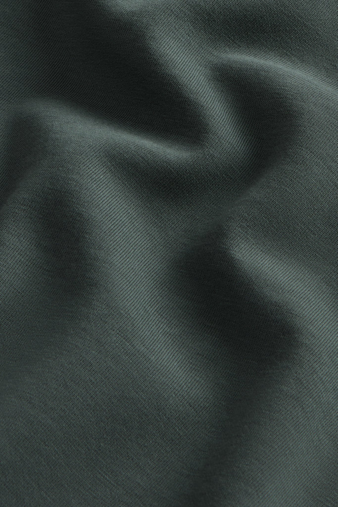 INTERLOCK ZIPPED SWEATSHIRT Green photo 6 | Woolrich