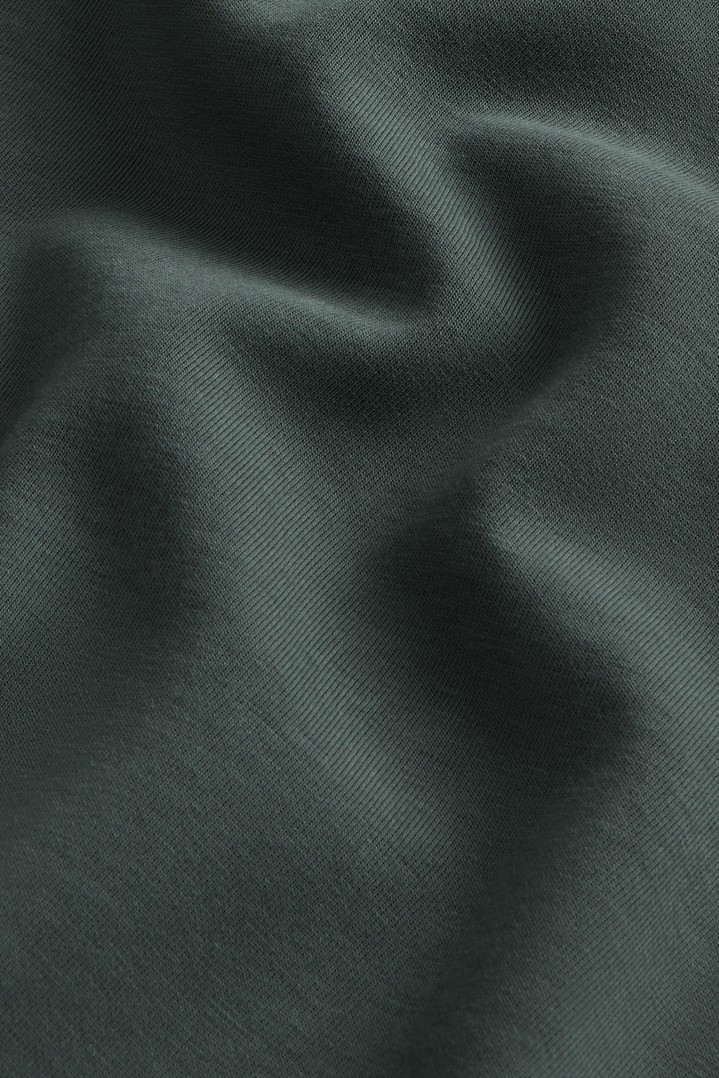 INTERLOCK ZIPPED SWEATSHIRT Green photo 6 | Woolrich