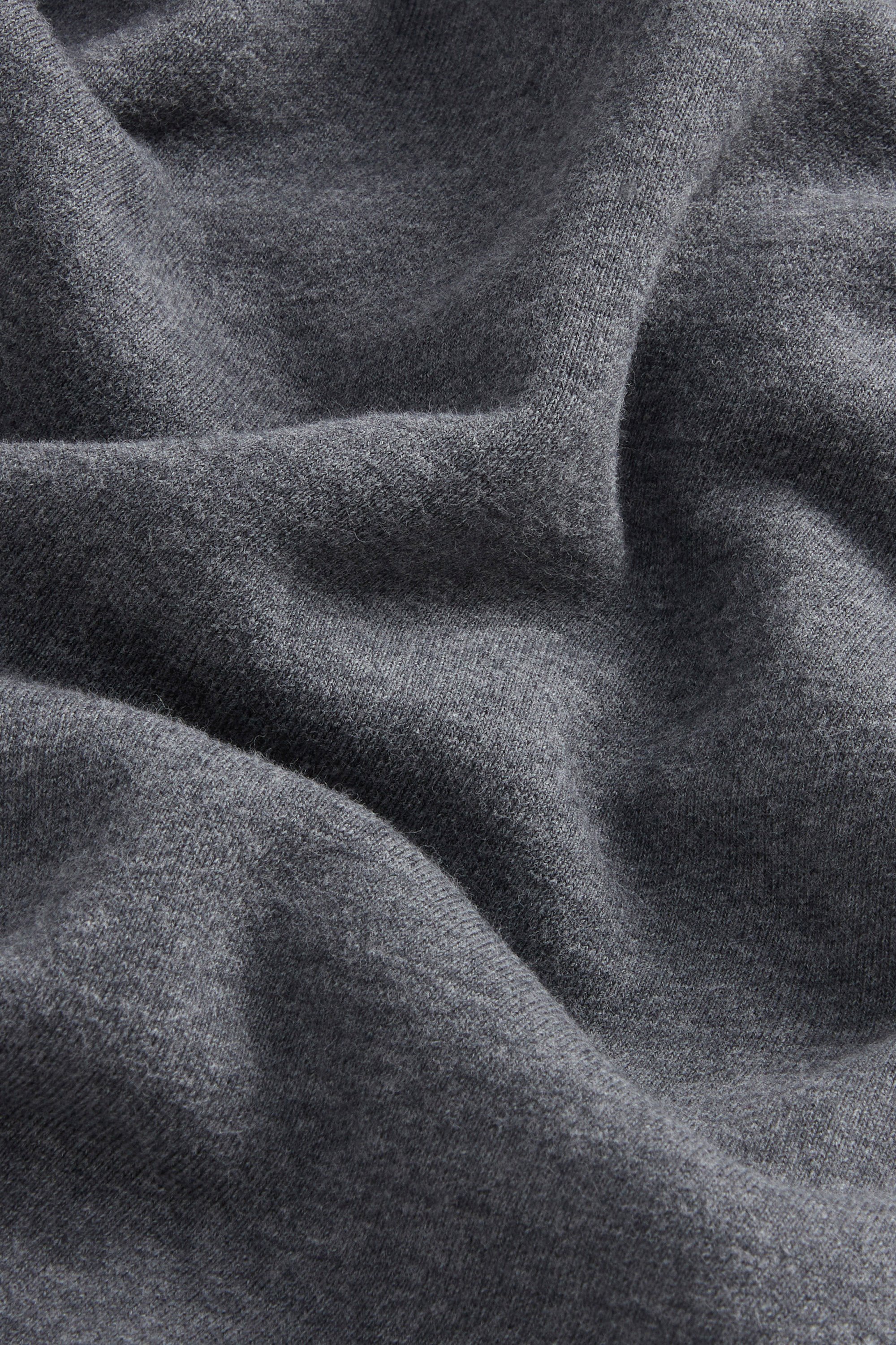 Hybrid Pure Cotton and Nylon Turtleneck Sweatshirt Gray photo 6 | Woolrich