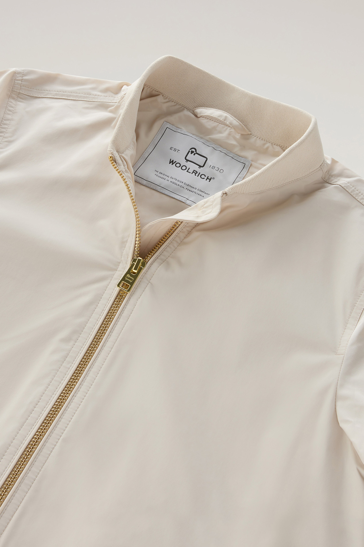 Charlotte Bomber in Urban Touch Beige photo 2 | Woolrich
