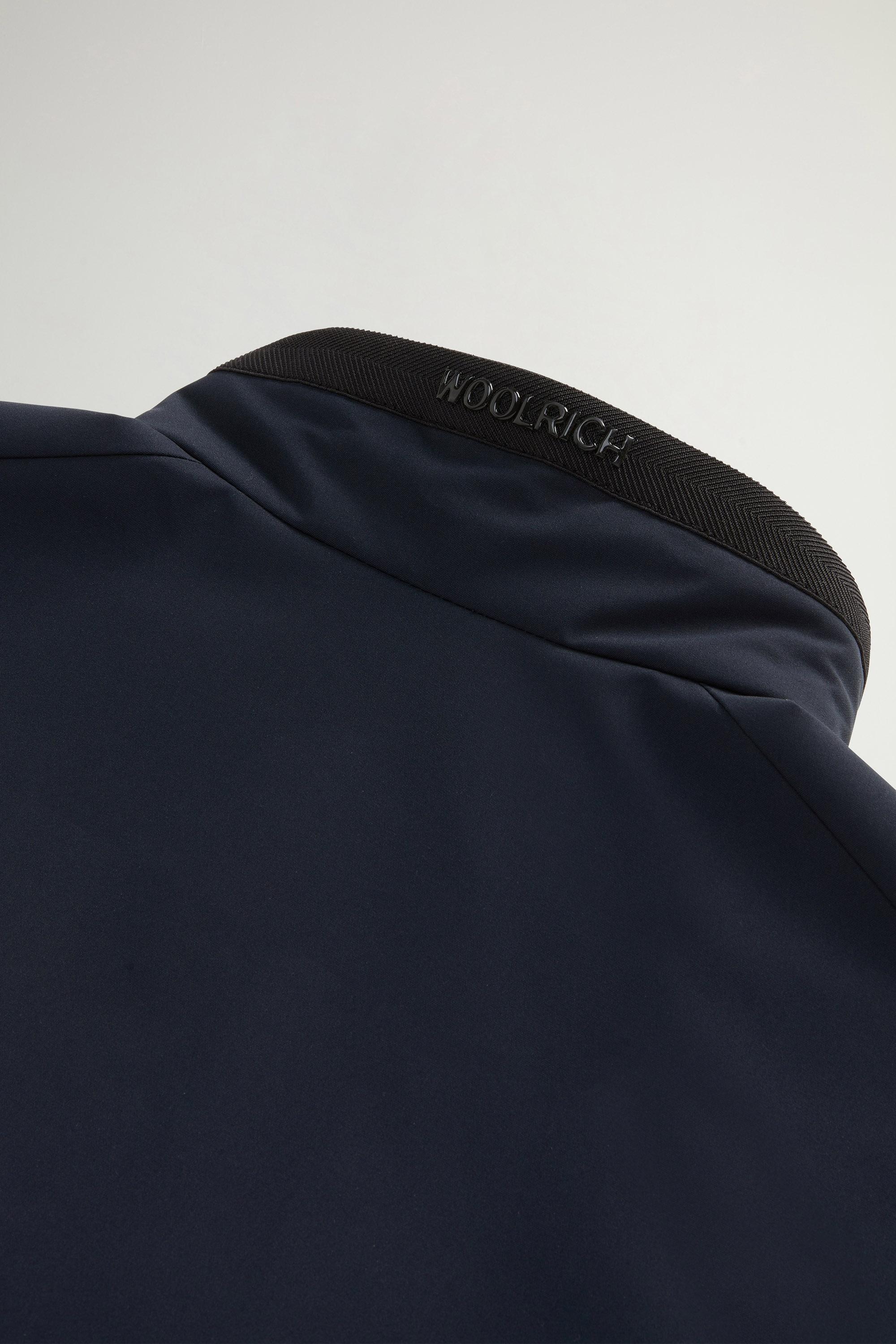 Padded Sailing Bomber Jacket in Two-Layered Fabric Blue photo 8 | Woolrich