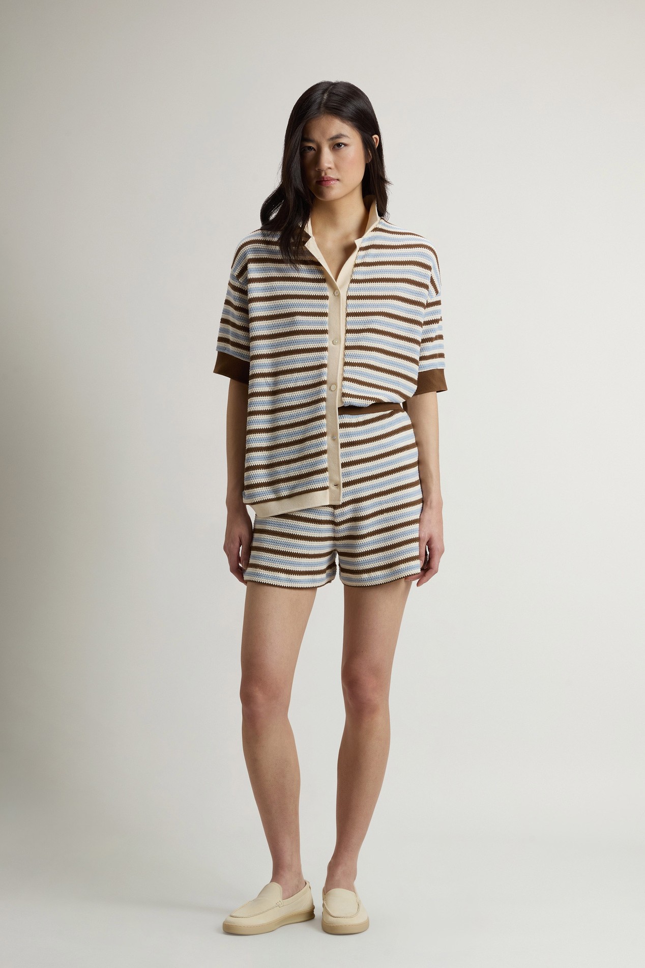 STRIPED JERSEY SHIRT Multicolor photo 2 | Woolrich