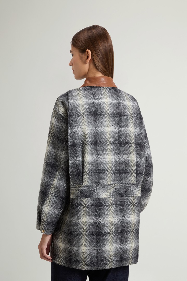 AZTEC MOON BARN COAT White photo 3 | Woolrich