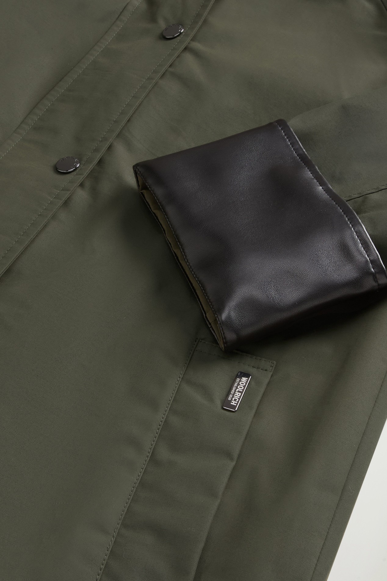 DUNDEE COAT Green photo 7 | Woolrich