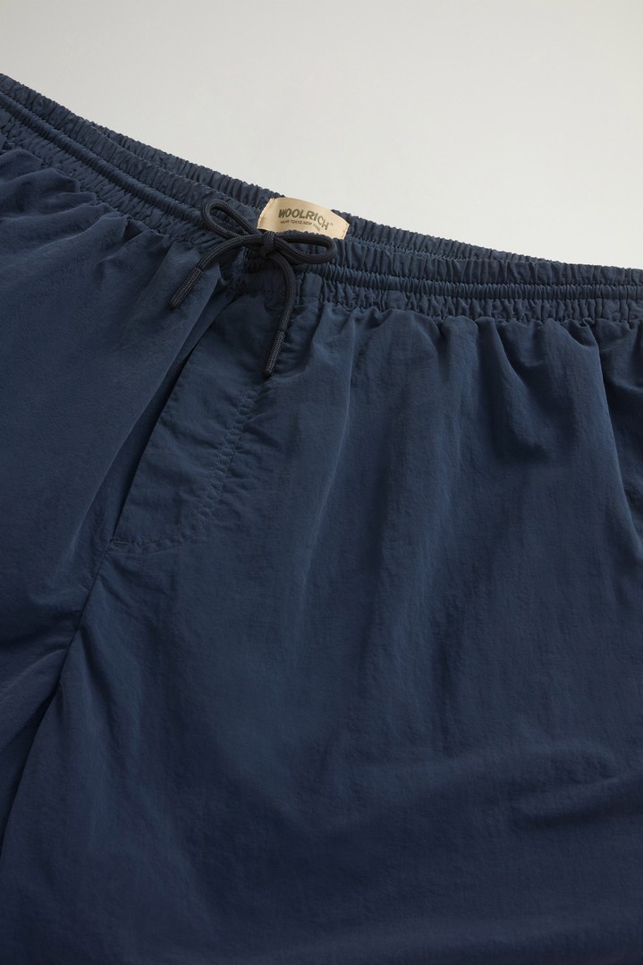 SOLID SWIM SHORTS Blue photo 5 | Woolrich
