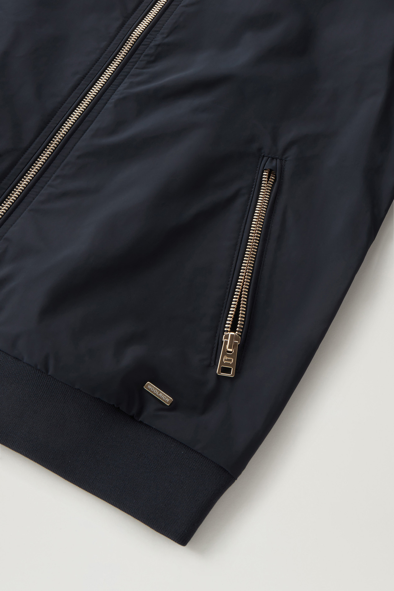 Charlotte Bomber in Urban Touch Blue photo 4 | Woolrich