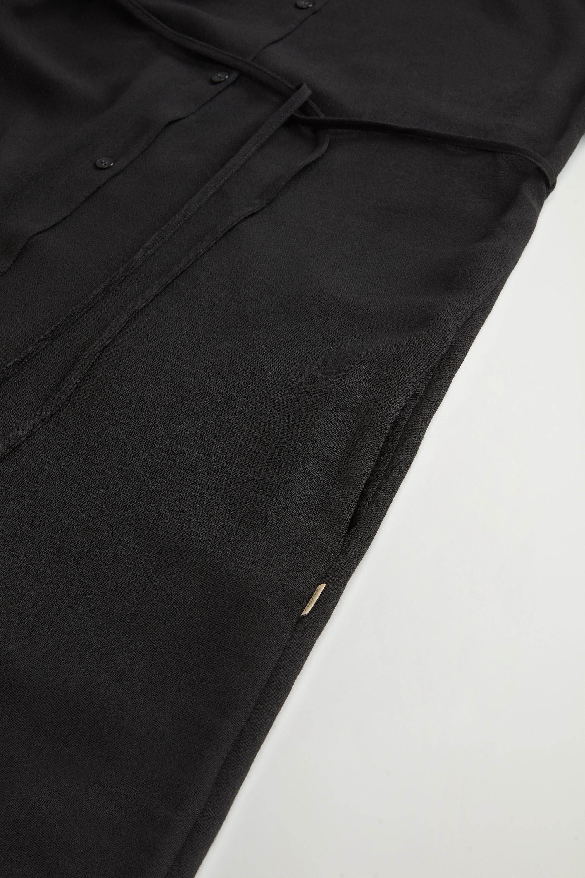 Dress in Italian Brushed Fabric Black photo 7 | Woolrich