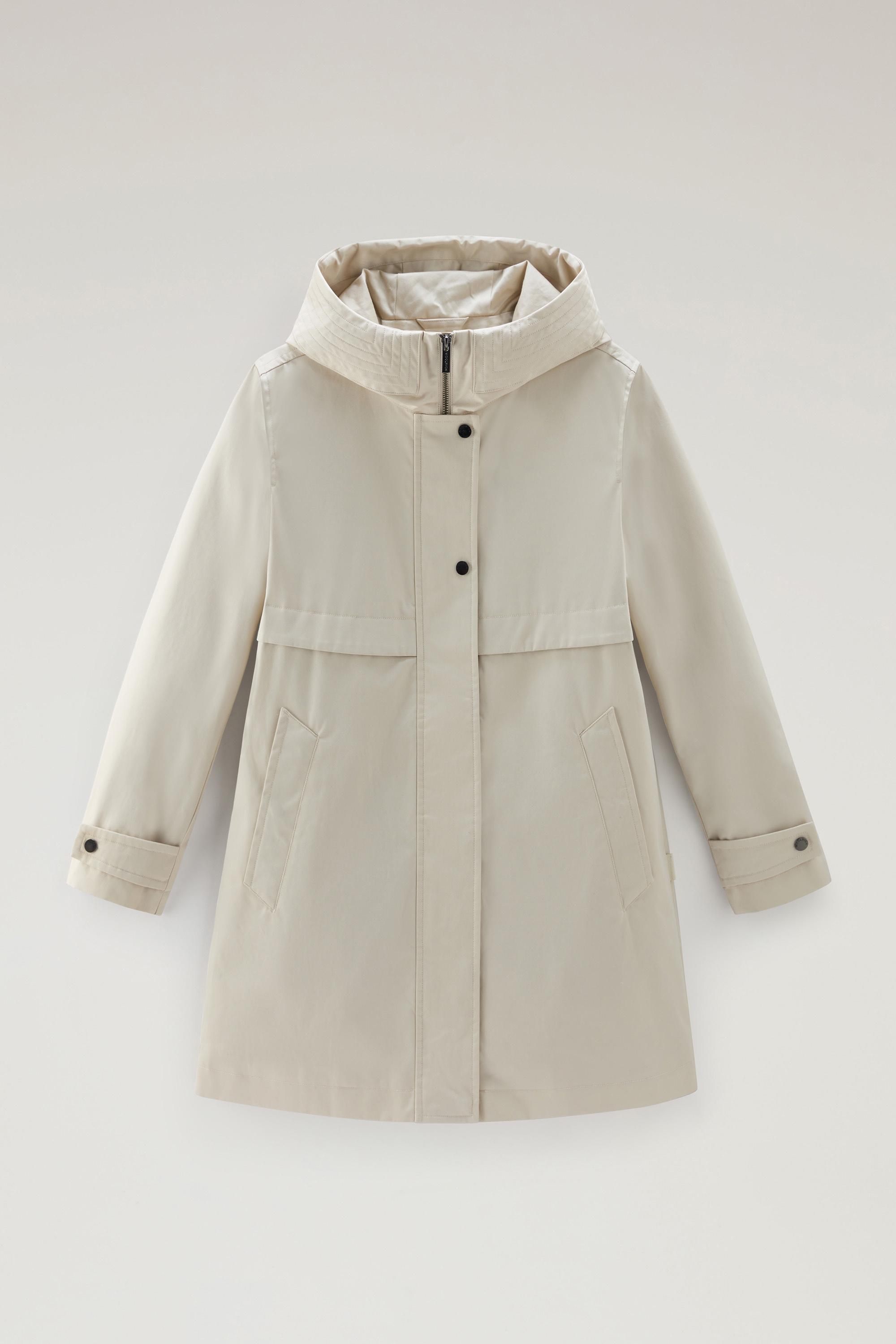 Havice Lightweight Parka in Best Cotton Beige photo 1 | Woolrich