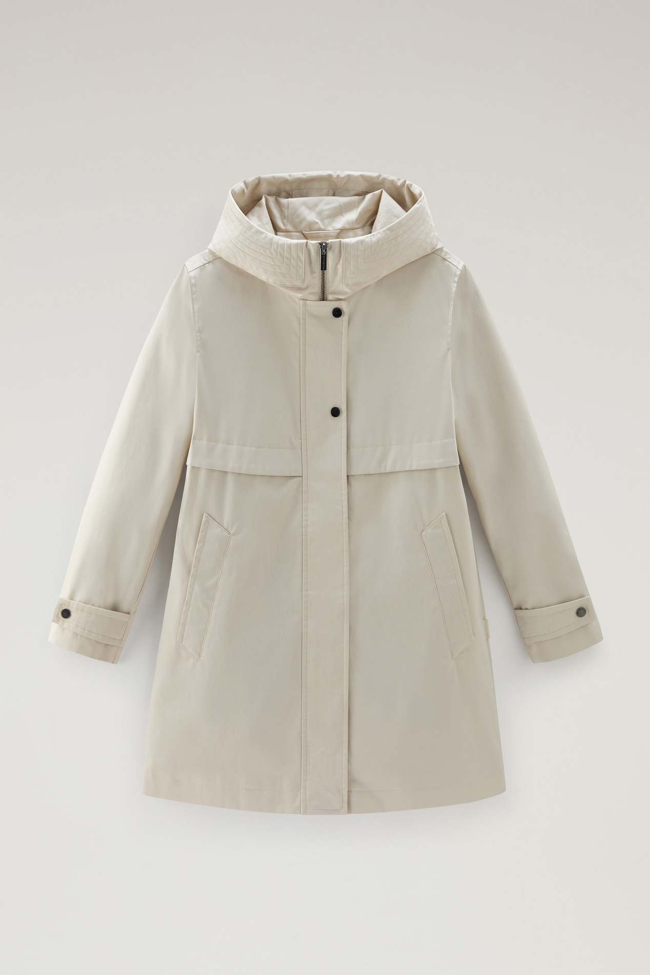 Havice Lightweight Parka in Best Cotton Beige photo 1 | Woolrich
