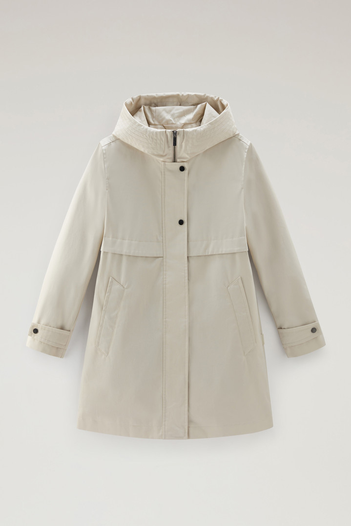 Havice Lightweight Parka in Best Cotton Beige photo 1 | Woolrich