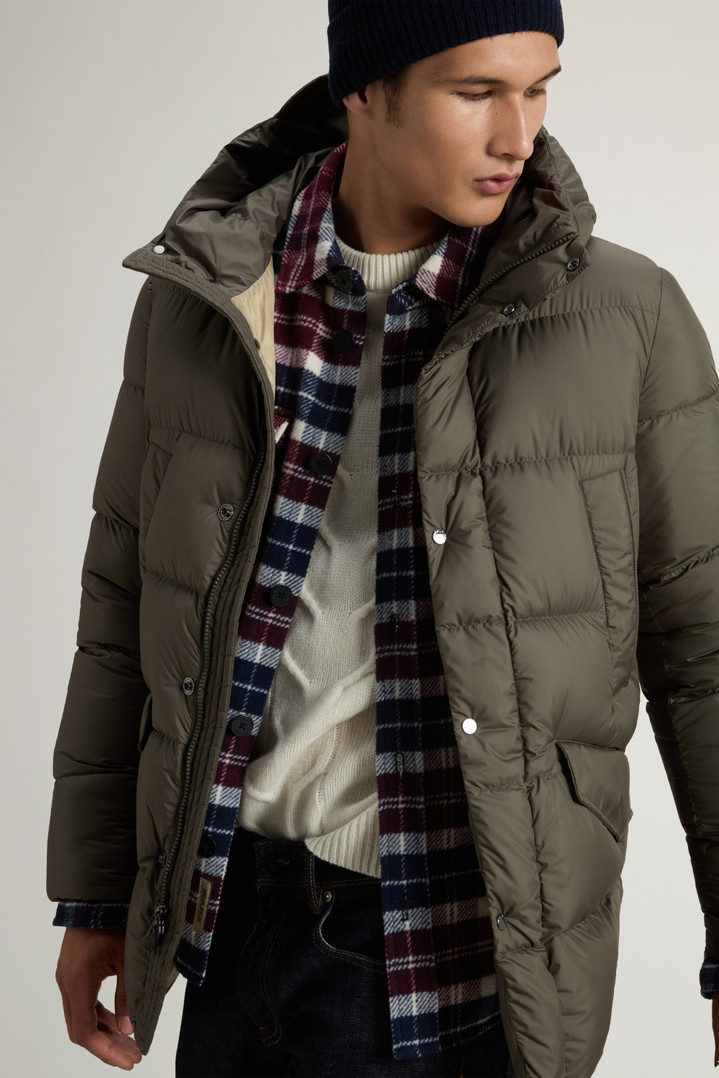 Cloud Parka in Microfiber Green photo 4 | Woolrich