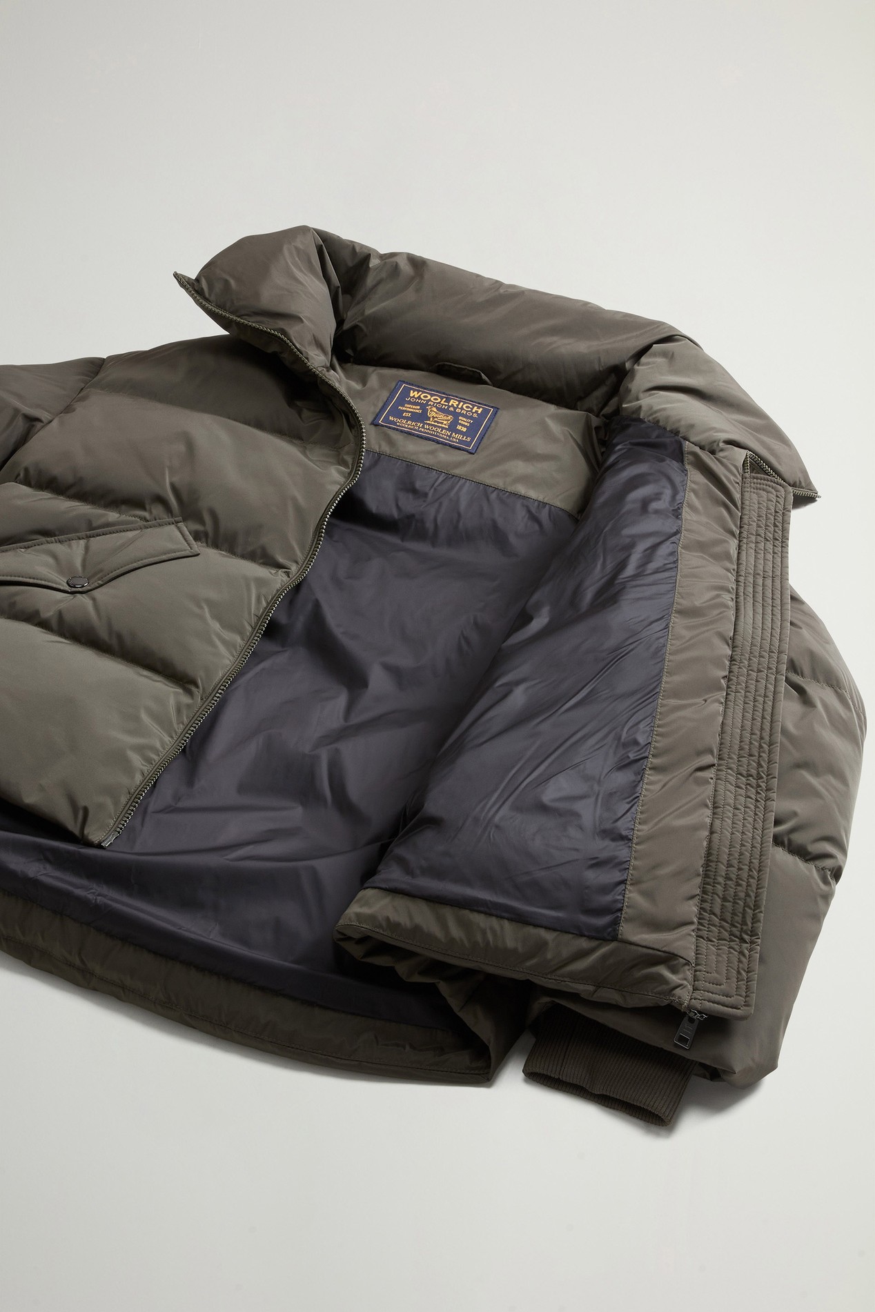 KELLY SHORT JACKET Groen photo 8 | Woolrich