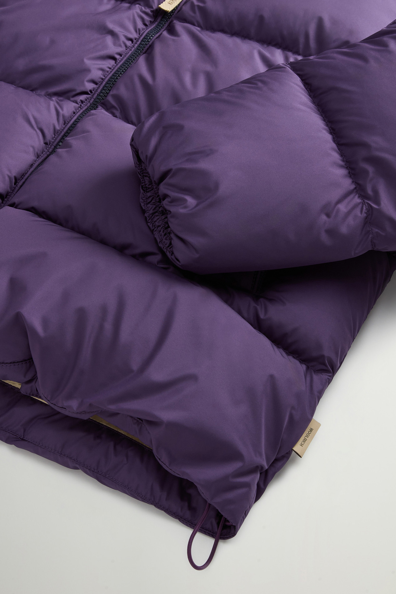 Cloud Down Jacket in Microfiber Purple photo 7 | Woolrich