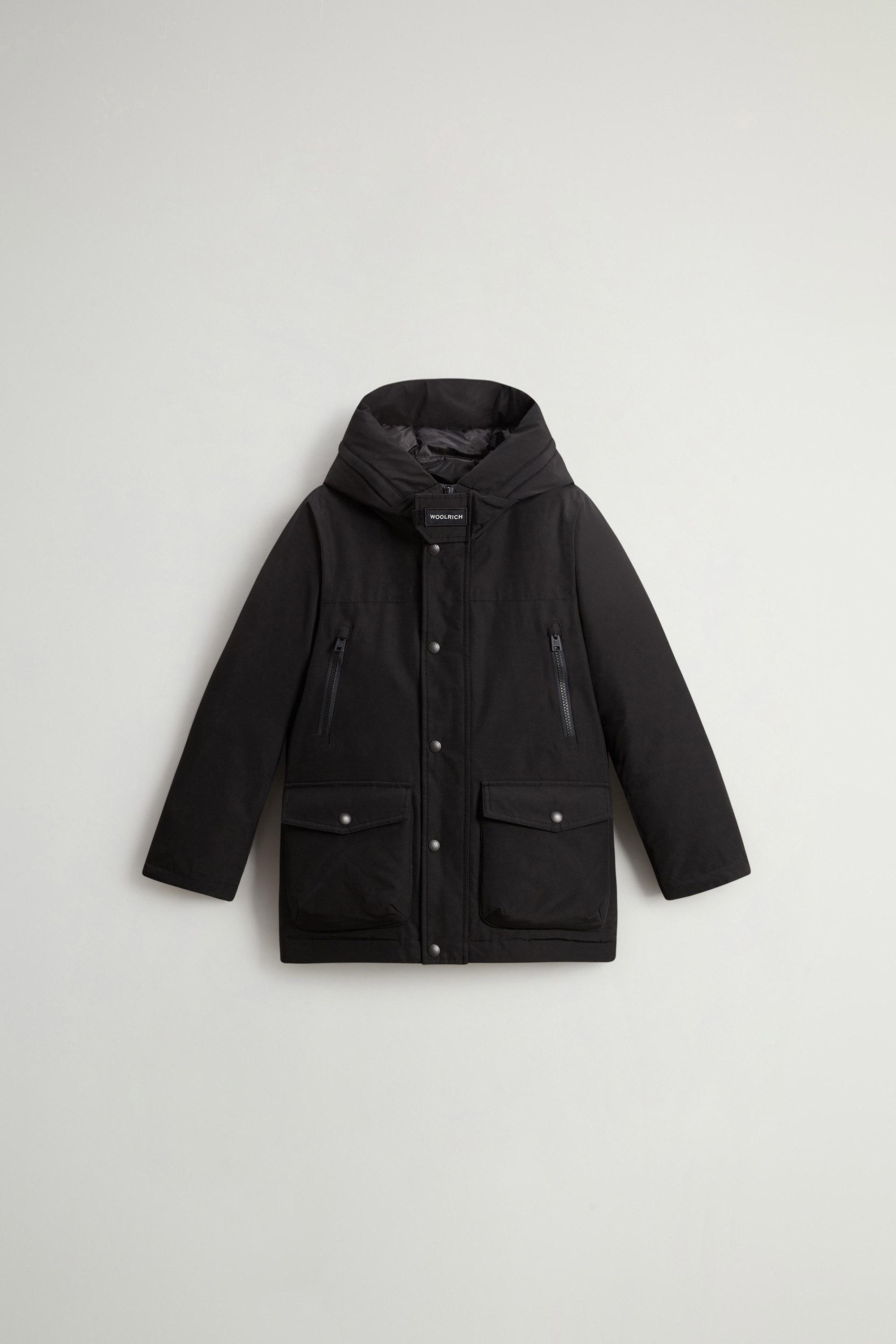 Boys’ Arctic Parka in Ramar Cloth Black photo 1 | Woolrich