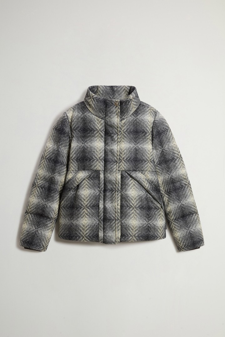 AZTEC WOOL PUFFER JACKET Bianco photo 5 | Woolrich