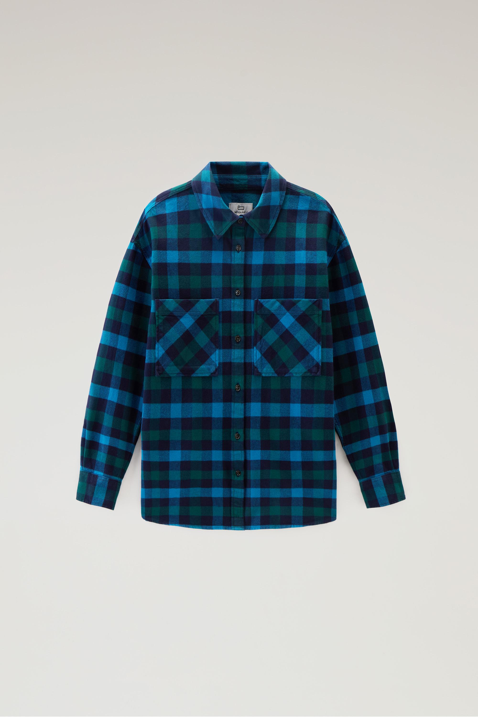 Flannel Check Shirt Blue photo 1 | Woolrich