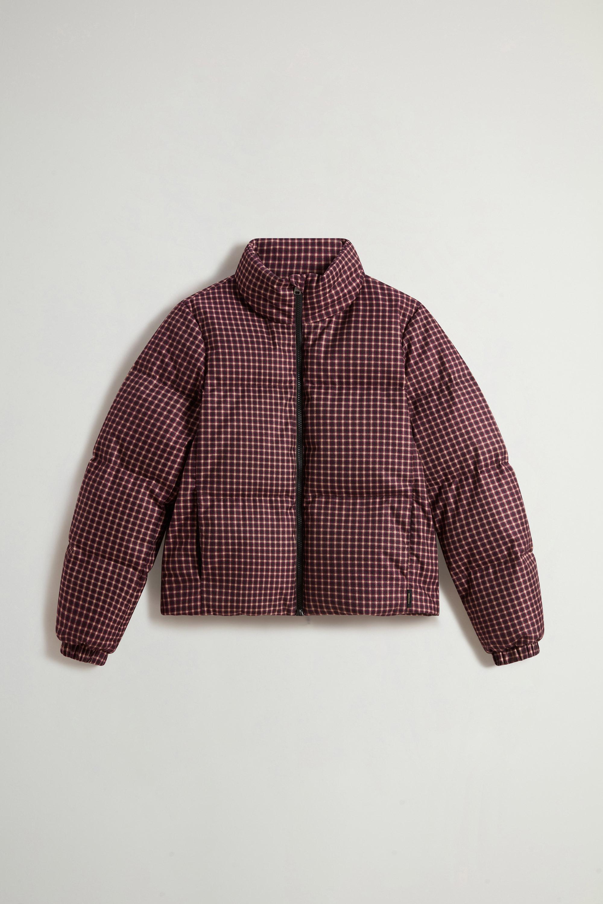 Down Jacket in Two-Layered Fabric Burgundy photo 5 | Woolrich