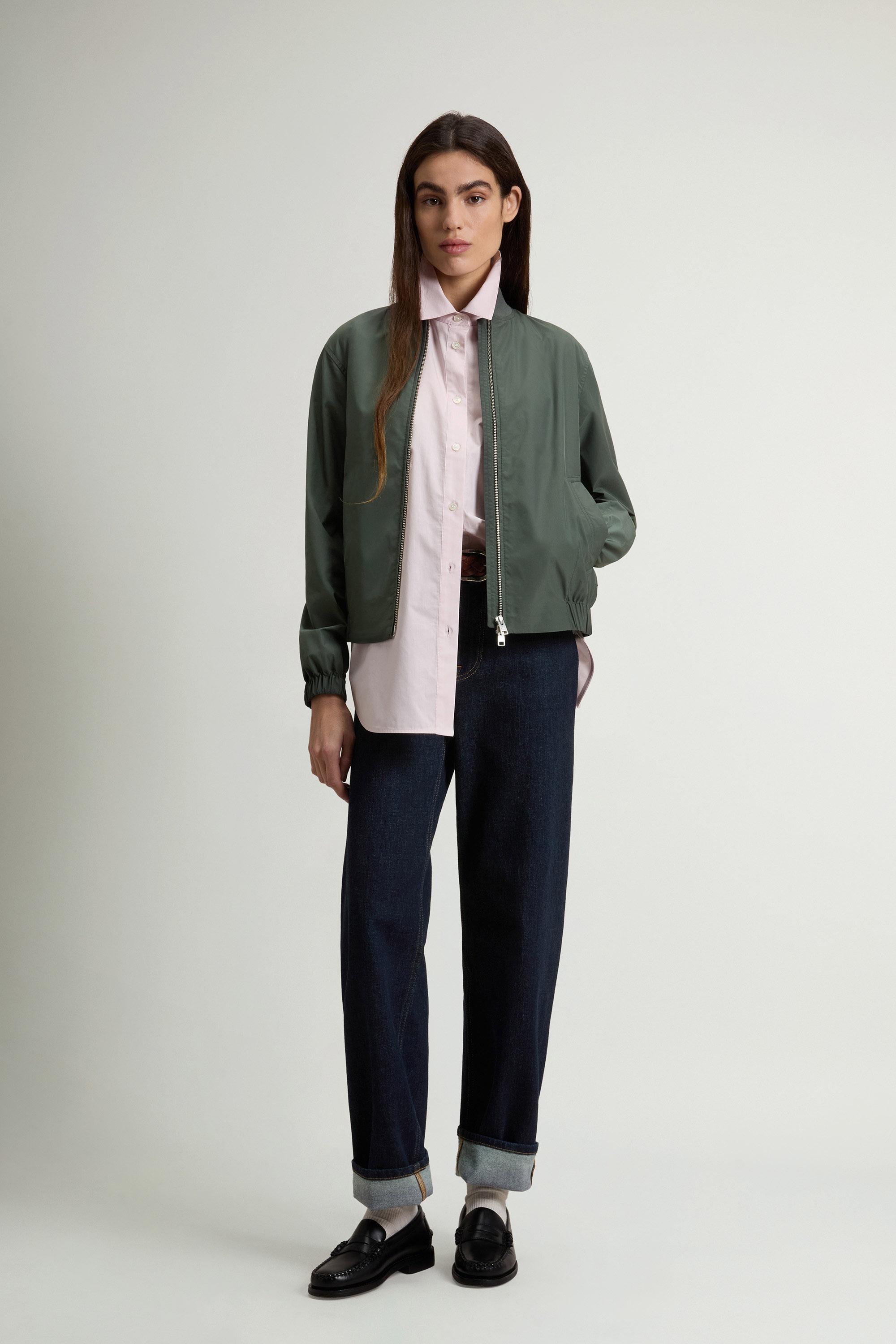 Urban Touch Bomber Jacket Green photo 1 | Woolrich