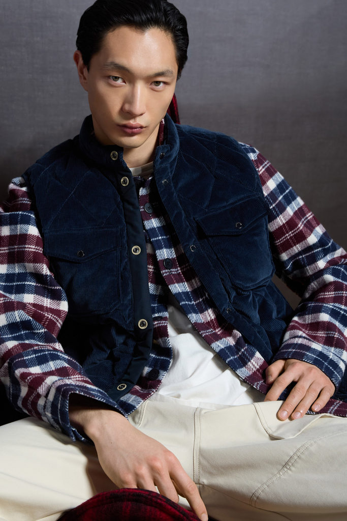 Wool-Blend Overshirt with Checked Pattern Multicolor photo 9 | Woolrich