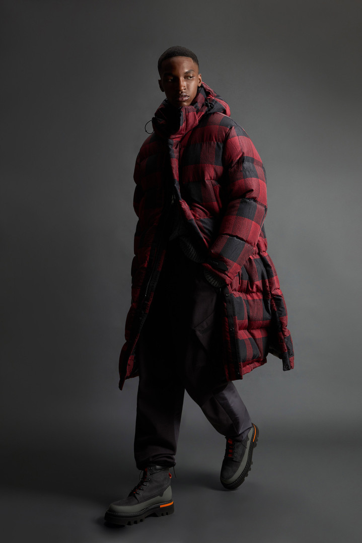 Quilted Check Parka in Olmetex Nylon by Todd Snyder Multicolor photo 2 | Woolrich