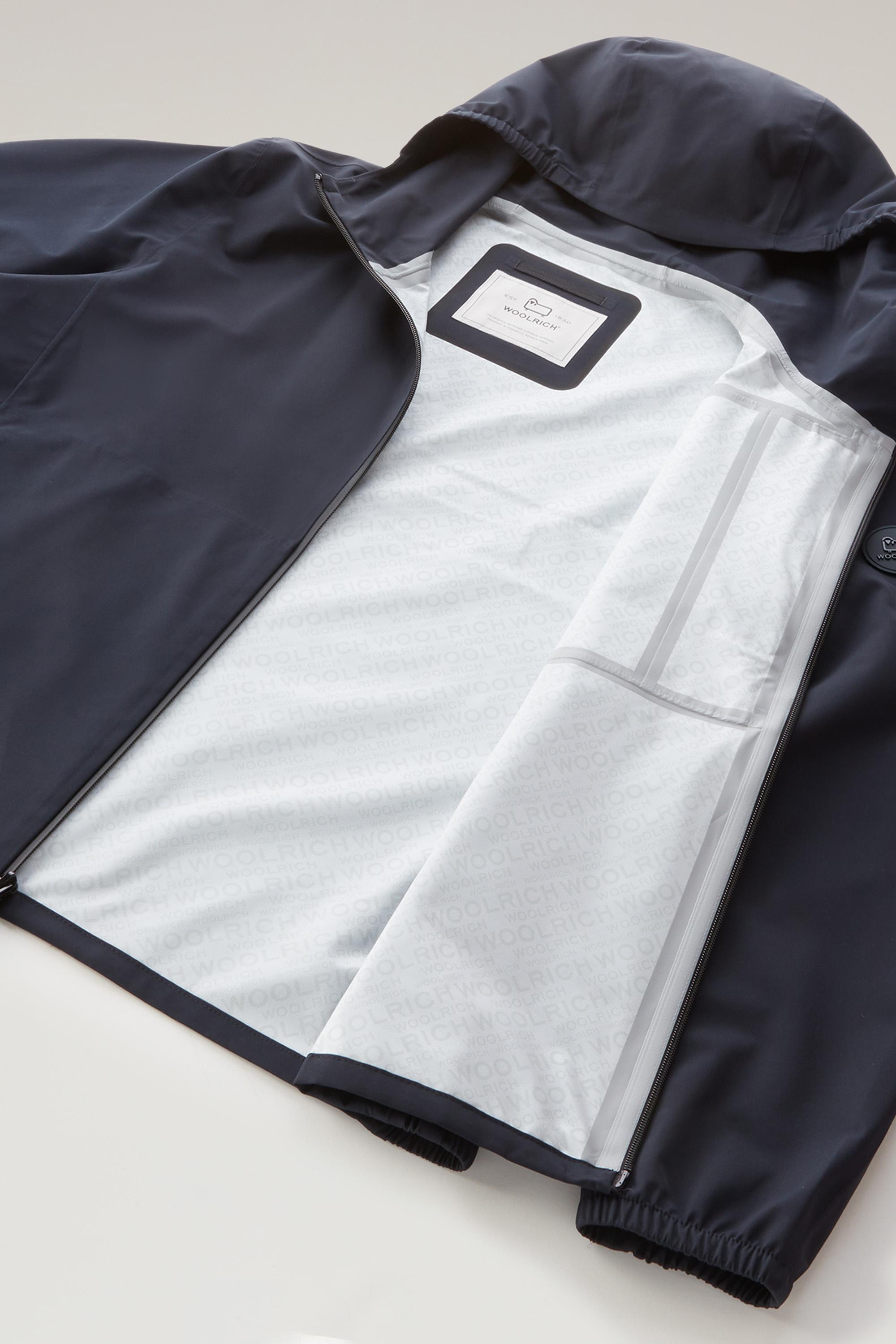 Waterproof Pacific Hooded Jacket Blue photo 6 | Woolrich