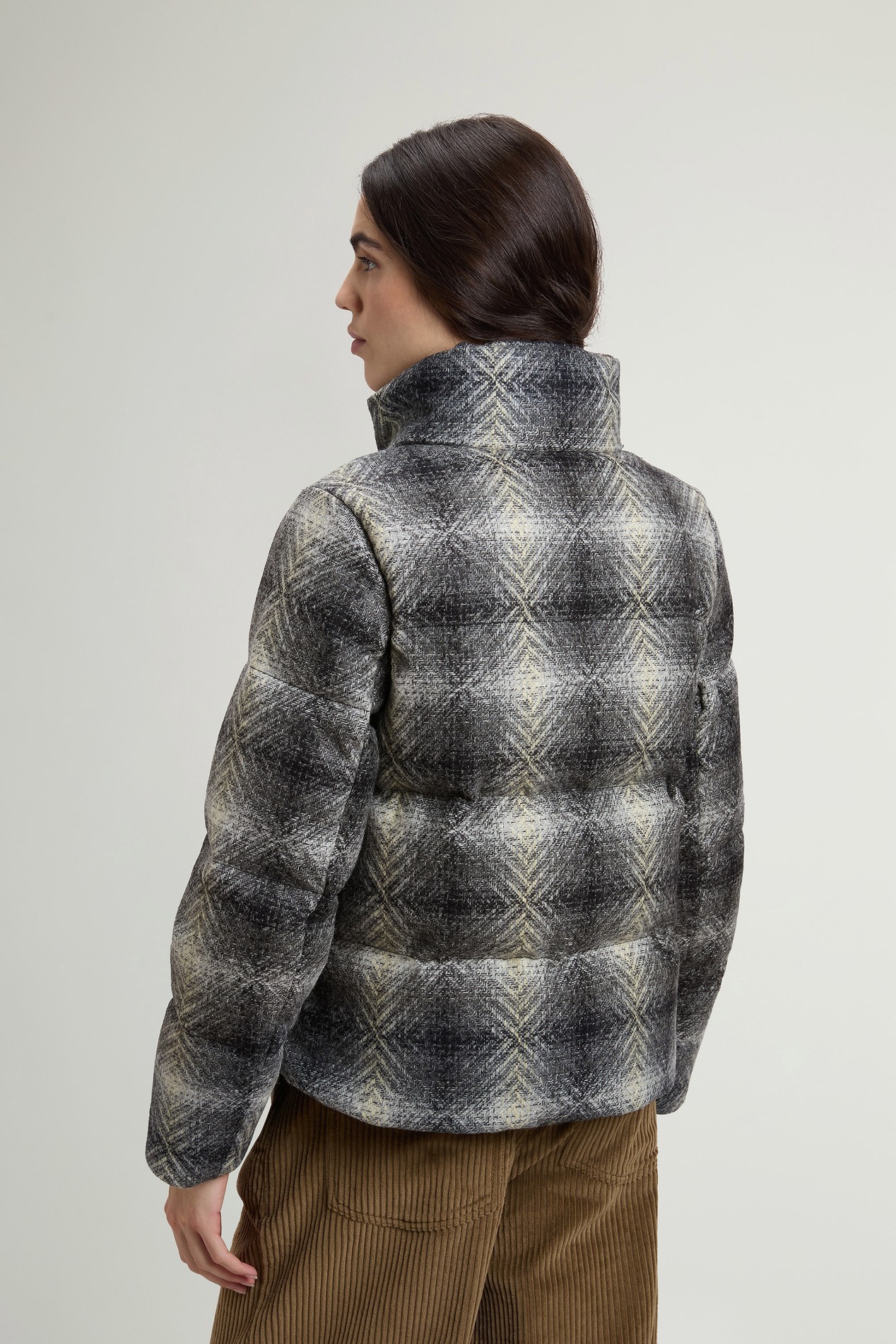 AZTEC WOOL PUFFER JACKET Bianco photo 3 | Woolrich