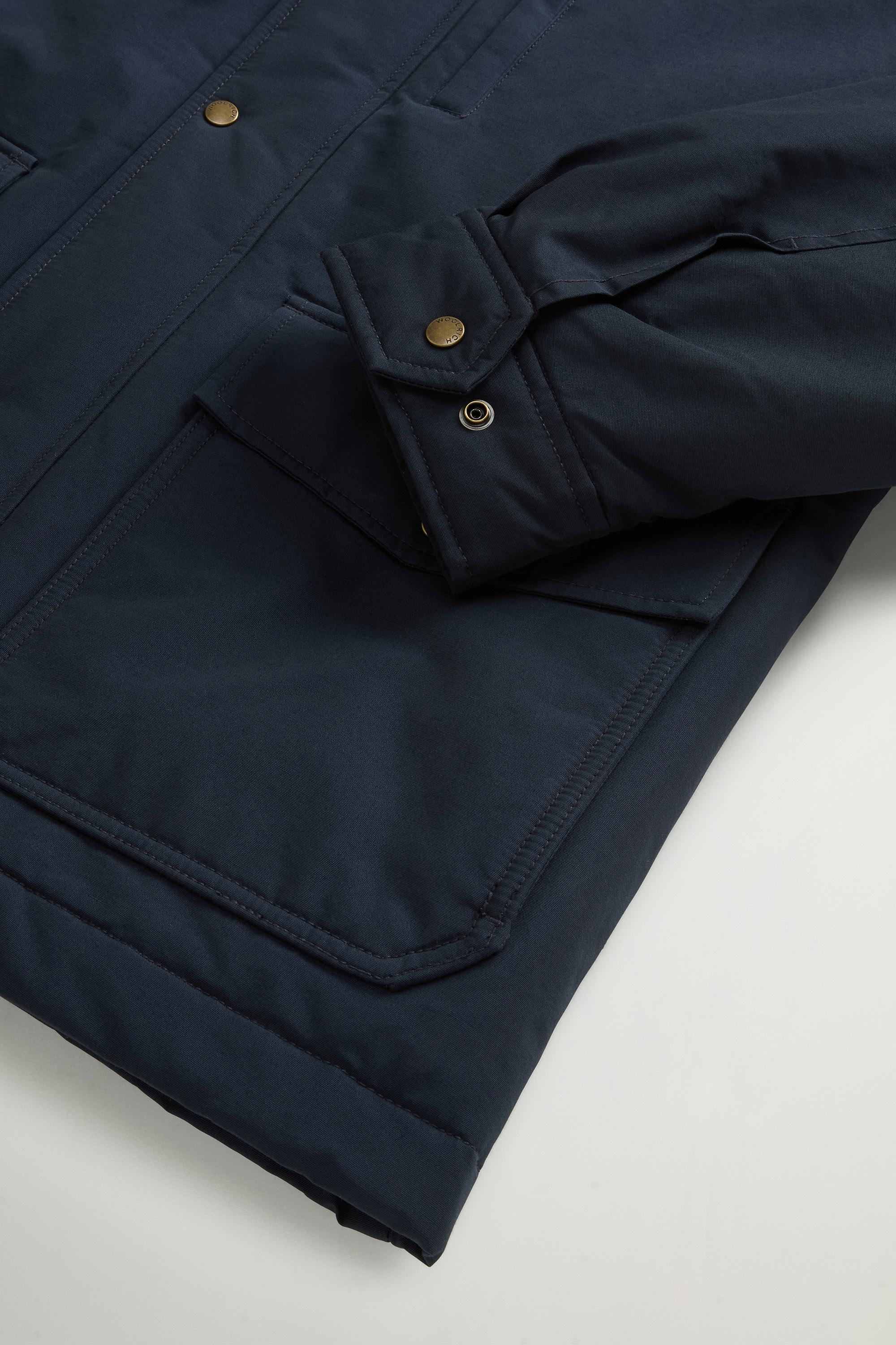Mountain Jacket in Ramar Cloth Blue photo 7 | Woolrich