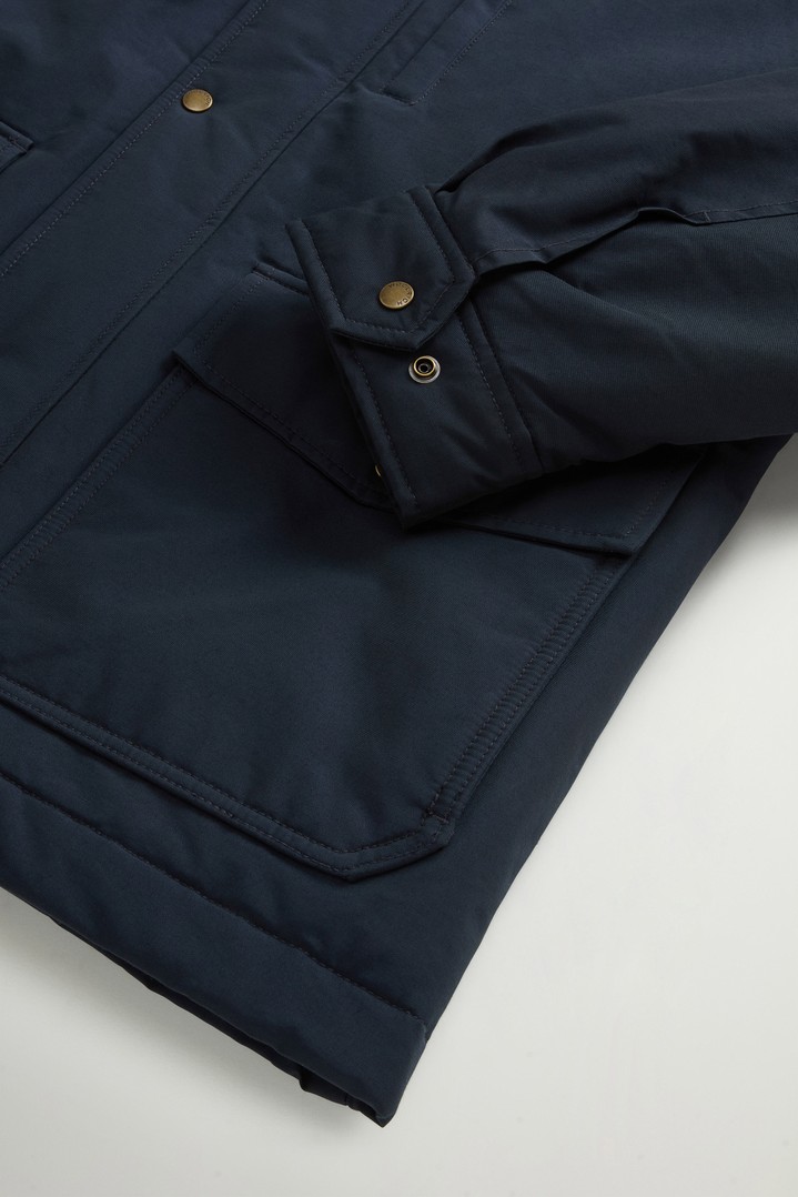 Mountain Jacket in Ramar Cloth Blue photo 7 | Woolrich