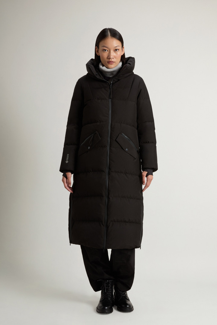 Long down Jacket in WINDSTOPPER GORE-TEX Black photo 1 | Woolrich