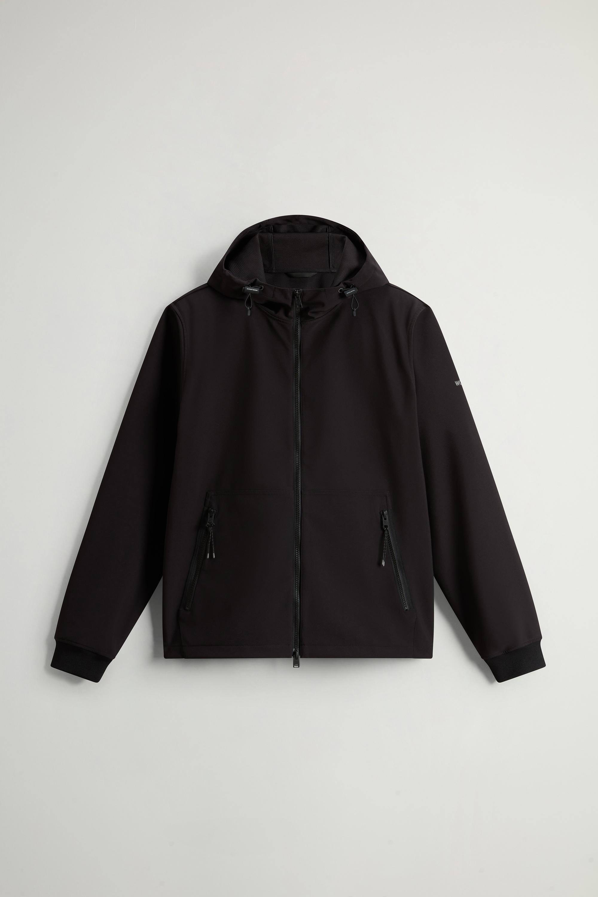 Jacke aus Tech Softshell Schwarz photo 1 | Woolrich