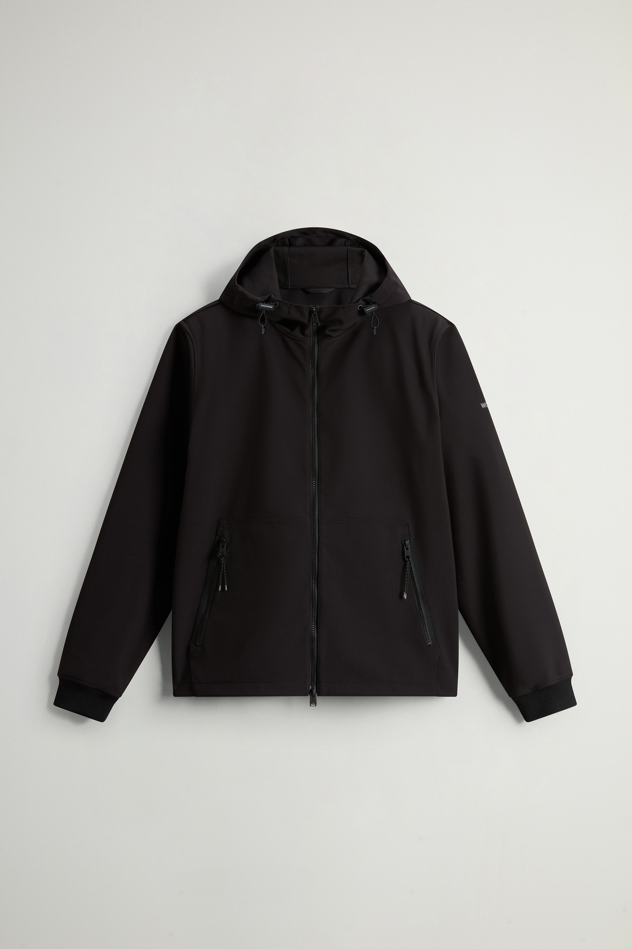 Jacke aus Tech Softshell Schwarz photo 1 | Woolrich