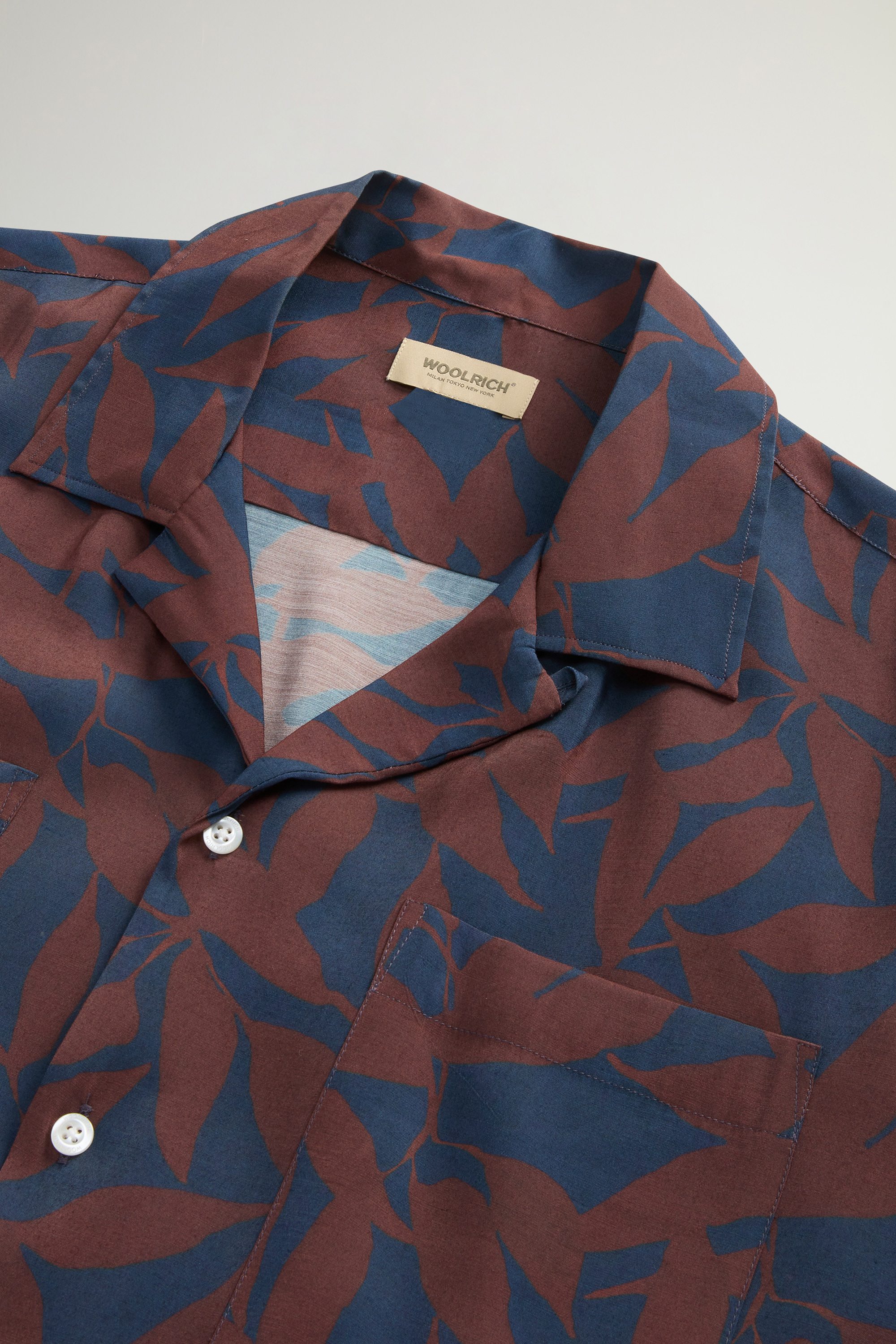 Shirt with Nature Motif Blue photo 6 | Woolrich