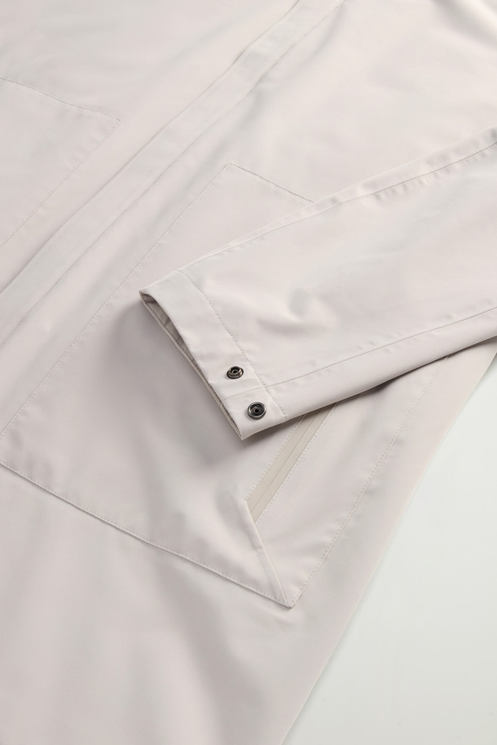 2-In-1 Jacket in Two-Layered Fabric Gray photo 4 | Woolrich